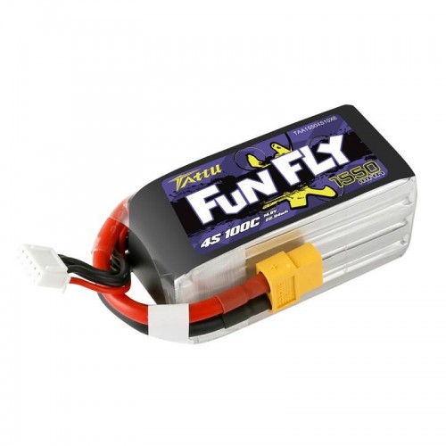 Akumuliatorius Tattu Funfly 1550mAh 14,8V 100C 4S1P-Pagrindinis