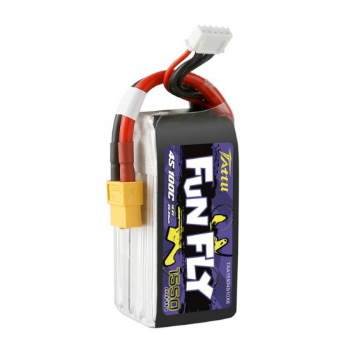 Akumuliatorius Tattu Funfly 1550mAh 14,8V 100C 4S1P-Pagrindinis