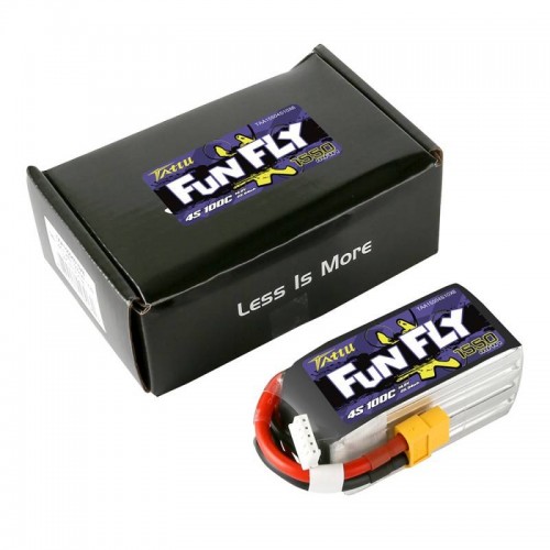 Akumuliatorius Tattu Funfly 1550mAh 14,8V 100C 4S1P-Pagrindinis