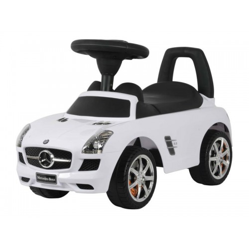 Stumiamas dviratis Mercedes BUDDY TOYS BPC 5110 baltas-Stumiami