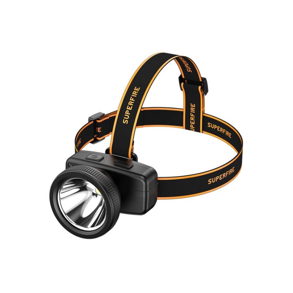 Superfire HL55 priekinis žibintas, 150lm, USB-C-Pagrindinis Superfire HL55 priekinis žibintas, 150lm, USB-C-Pagrindinis