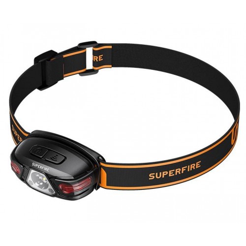 Priekinis žibintas Superfire HL63, 450lm, USB-C-Pagrindinis
