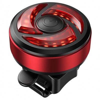 Galinis dviračio žibintas Superfire BTL02, USB, 330