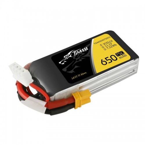 Akumuliatorius Tattu 650mAh 11,1V 75C 3S1P-Pagrindinis