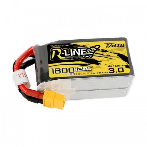 Akumuliatorius Tattu R-Linijinė versija 3.0 1800mAh 14,8V 120C