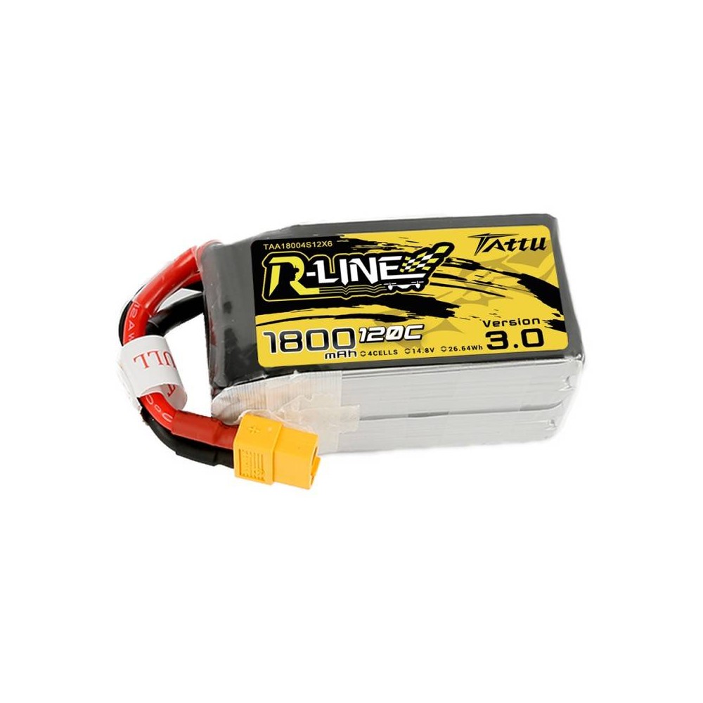 Akumuliatorius Tattu R-Linijinė versija 3.0 1800mAh 14,8V 120C