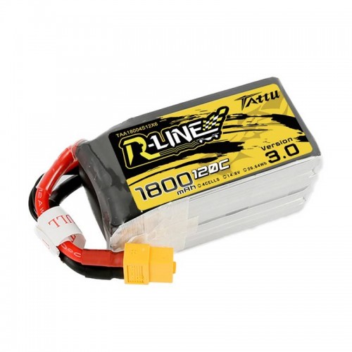 Akumuliatorius Tattu R-Linijinė versija 3.0 1800mAh 14,8V 120C