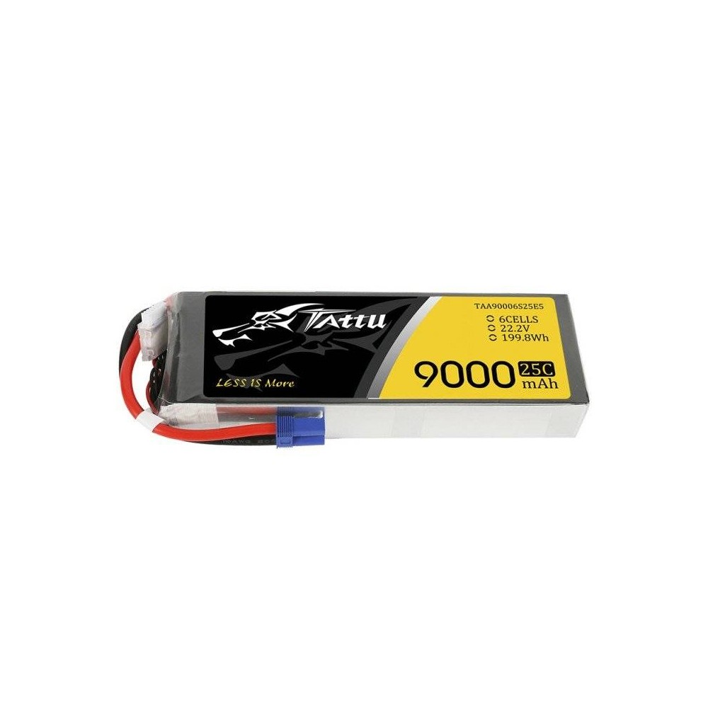 Akumuliatorius Tattu 9000mAh 22,2V 25C 6S1P-Pagrindinis