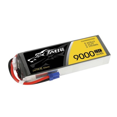 Akumuliatorius Tattu 9000mAh 22,2V 25C 6S1P-Pagrindinis