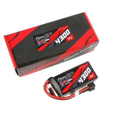 Akumuliatorius Gens Ace 4300mAh 11.4V 60C 3S1P z