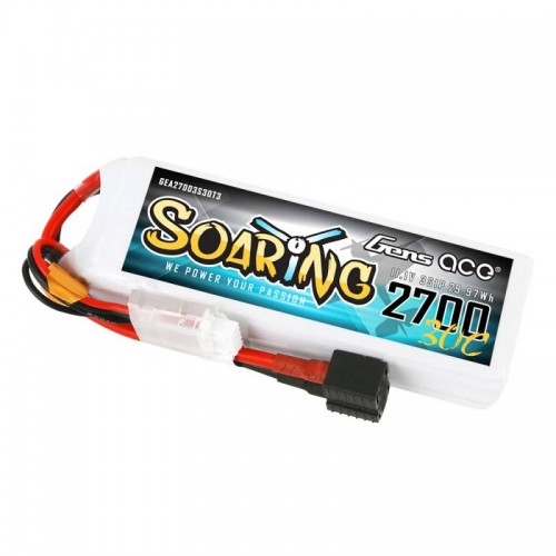 Akumuliatorius Gens Ace Soaring 2700mAh 11.1V 30C 3S1P iš