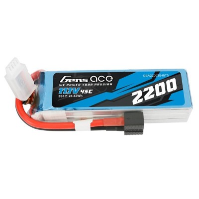 Akumuliatorius Gens Ace Soaring 2200mAh 11.1V 45C