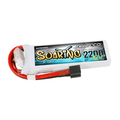 Akumuliatorius Gens Ace Soaring 2200mAh 7.4V 30C 2S1P