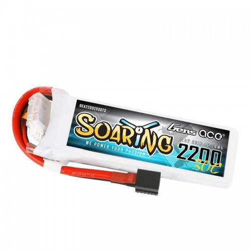 Akumuliatorius Gens Ace Soaring 2200mAh 7.4V 30C 2S1P