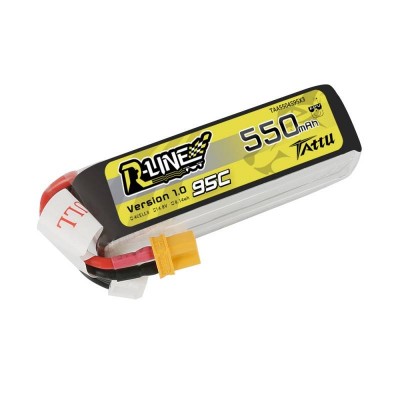 Akumuliatorius Tattu R-Linija 550mAh 14,8V 95C 4S1P-Pagrindinis