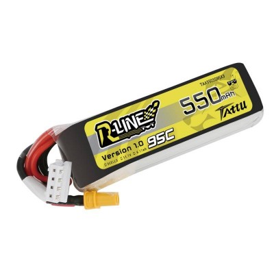 Akumuliatorius Tattu R-Linija 550mAh 11.1V 95C 3S1P