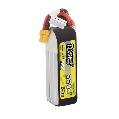 Akumuliatorius Tattu R-Linija 550mAh 11.1V 95C 3S1P