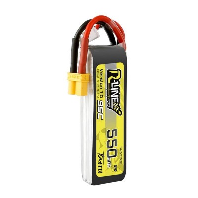 Akumuliatorius Tattu R-Linija 550mAh 7.4V 95C 2S1P