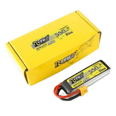 Akumuliatorius Tattu R-Linija 550mAh 7.4V 95C 2S1P