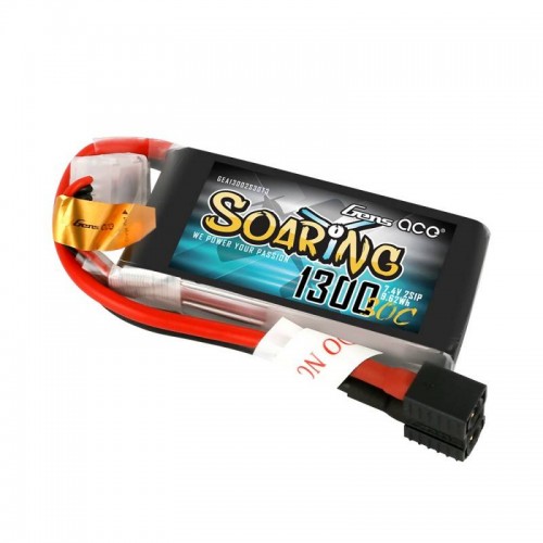 Akumuliatorius Gens Ace Soaring 1300mAh 7.4V 30C 2S1P