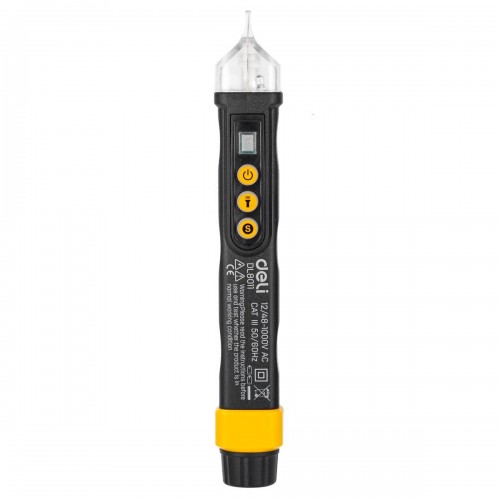 Ne-kontaktinis įtampos testeris Deli Tools EDL8011, 12/48-1000