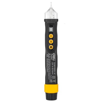 Ne-kontaktinis įtampos testeris Deli Tools EDL8011, 12/48-1000