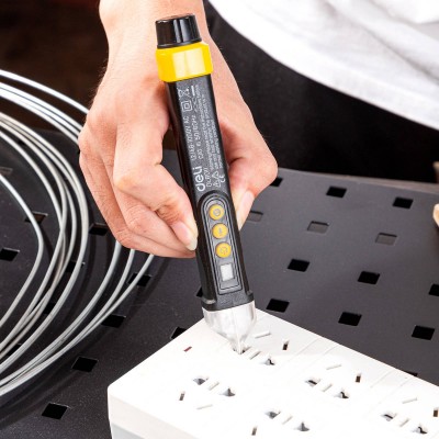 Ne-kontaktinis įtampos testeris Deli Tools EDL8011, 12/48-1000