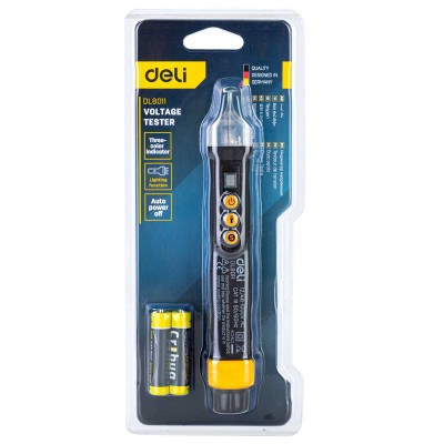 Ne-kontaktinis įtampos testeris Deli Tools EDL8011, 12/48-1000