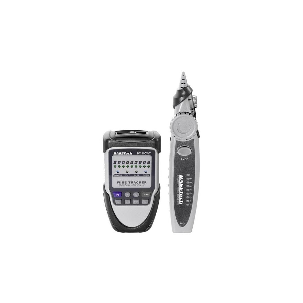 Kabelių detektorius Basetech BT - 300 WT-Kabelių testeriai Kabelių detektorius Basetech BT - 300 WT-Kabelių testeriai