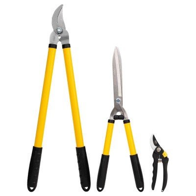 Sodo įrankių rinkinys 3 vnt. Deli Tools EDL580003 (geltonos