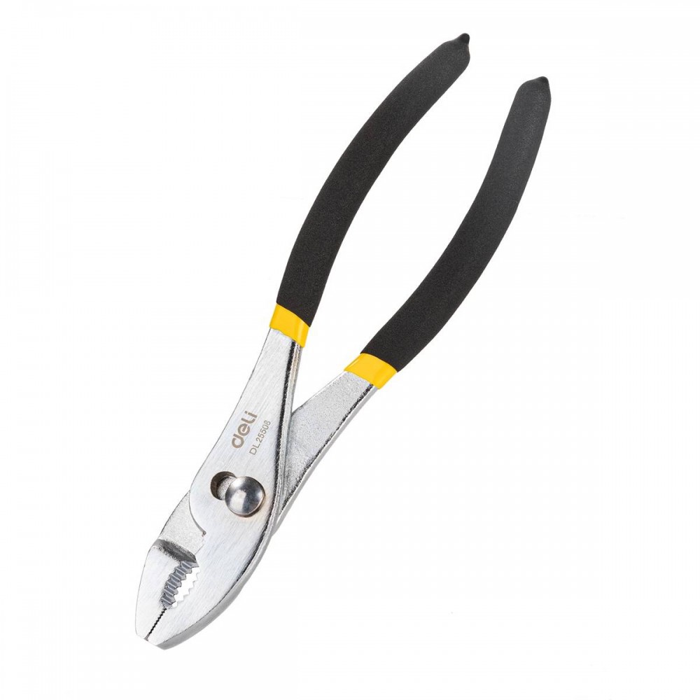 Replės slydimo jungtims Deli Tools EDL25508 8'' (juodos ir