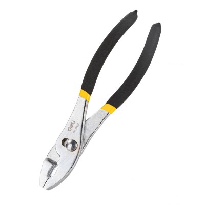 Replės slydimo jungtims Deli Tools EDL25508 8'' (juodos ir