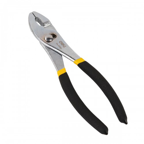 Replės slydimo jungtims Deli Tools EDL25508 8'' (juodos ir