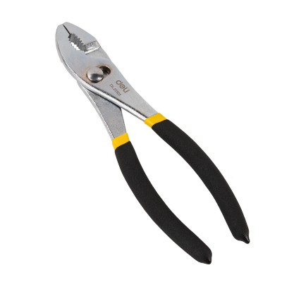 Replės slydimo jungtims Deli Tools EDL25508 8'' (juodos ir