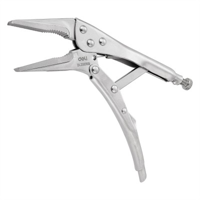 Ilgosios fiksavimo replės 9" Deli Tools EDL20015B