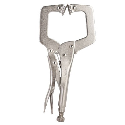 C spaustuko fiksavimo replės 11" Deli Tools EDL20011