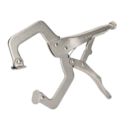 C spaustuko fiksavimo replės 11" Deli Tools EDL20011