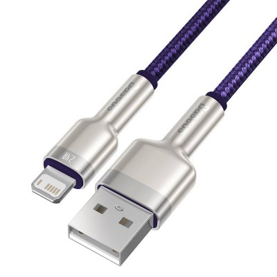 USB laidas "Lightning Baseus Cafule", 2,4 A, 2 m