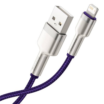 USB laidas "Lightning Baseus Cafule", 2,4 A, 2 m