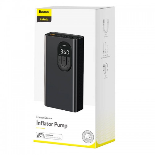 "Baseus" pripūtimo pompa su 2500 mAh energijos šaltiniu
