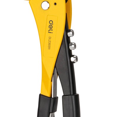 Rankinis kniediklis Deli Tools EDL236911 (geltonas)-Kniedžių