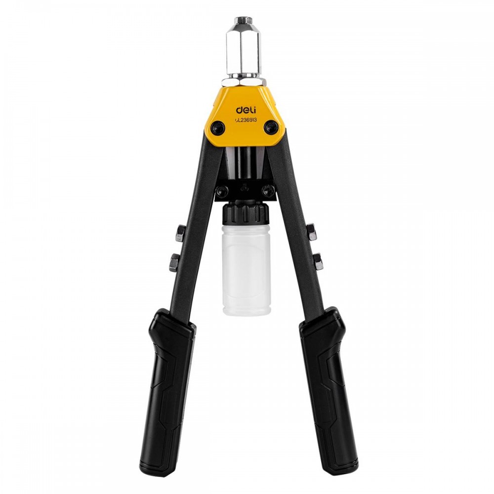 Rankinis kniediklis Deli Tools EDL236913 (juodas)-Kniedžių