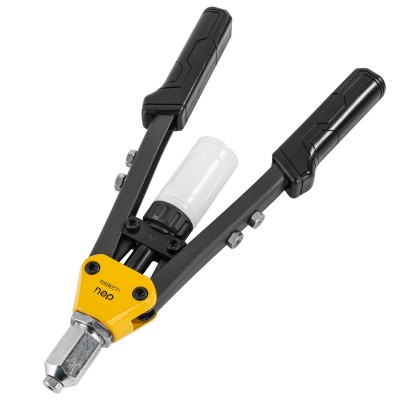 Rankinis kniediklis Deli Tools EDL236913 (juodas)-Kniedžių