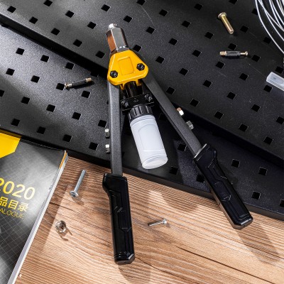 Rankinis kniediklis Deli Tools EDL236913 (juodas)-Kniedžių