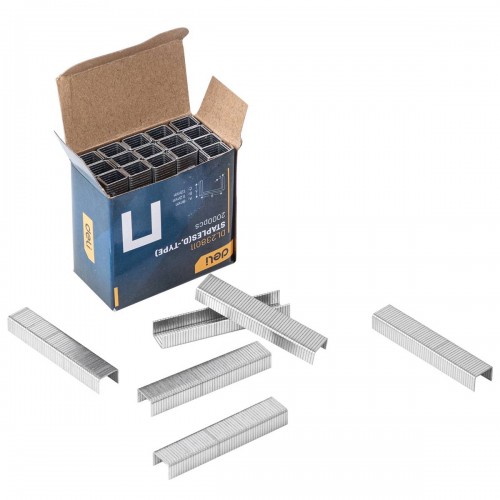 D tipo sąvaržėlės Deli Tools EDL238011, 2000 vnt-Pagrindinis