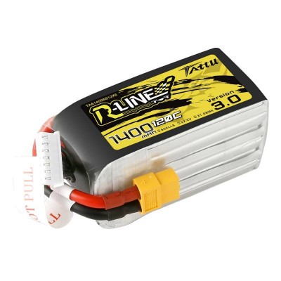 Akumuliatorius Tattu R-Linija 3.0 1400mAh 22,2V 120C 6S1P