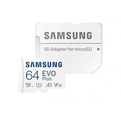 Atminties kortelė Samsung EVO Plus microSD 2021 64GB