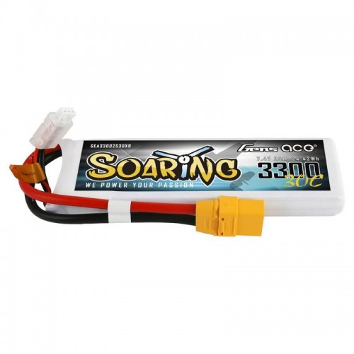 Akumuliatorius Gens Ace Soaring 3300mAh 7.4V 30C 2S1P