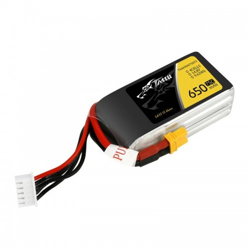 Akumuliatorius Tattu 650mAh 14.8V 75C 4S1P XT30-Pagrindinis
