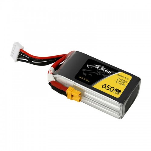 Akumuliatorius Tattu 650mAh 14.8V 75C 4S1P XT30-Pagrindinis